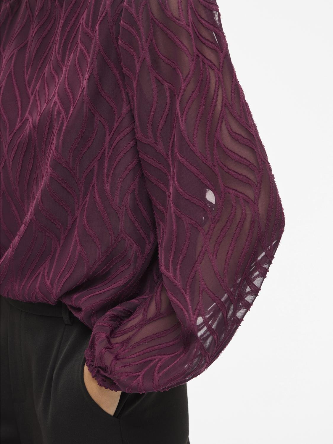 VIMIKA Top - Fig - VERO MODA & VILA Bergvik